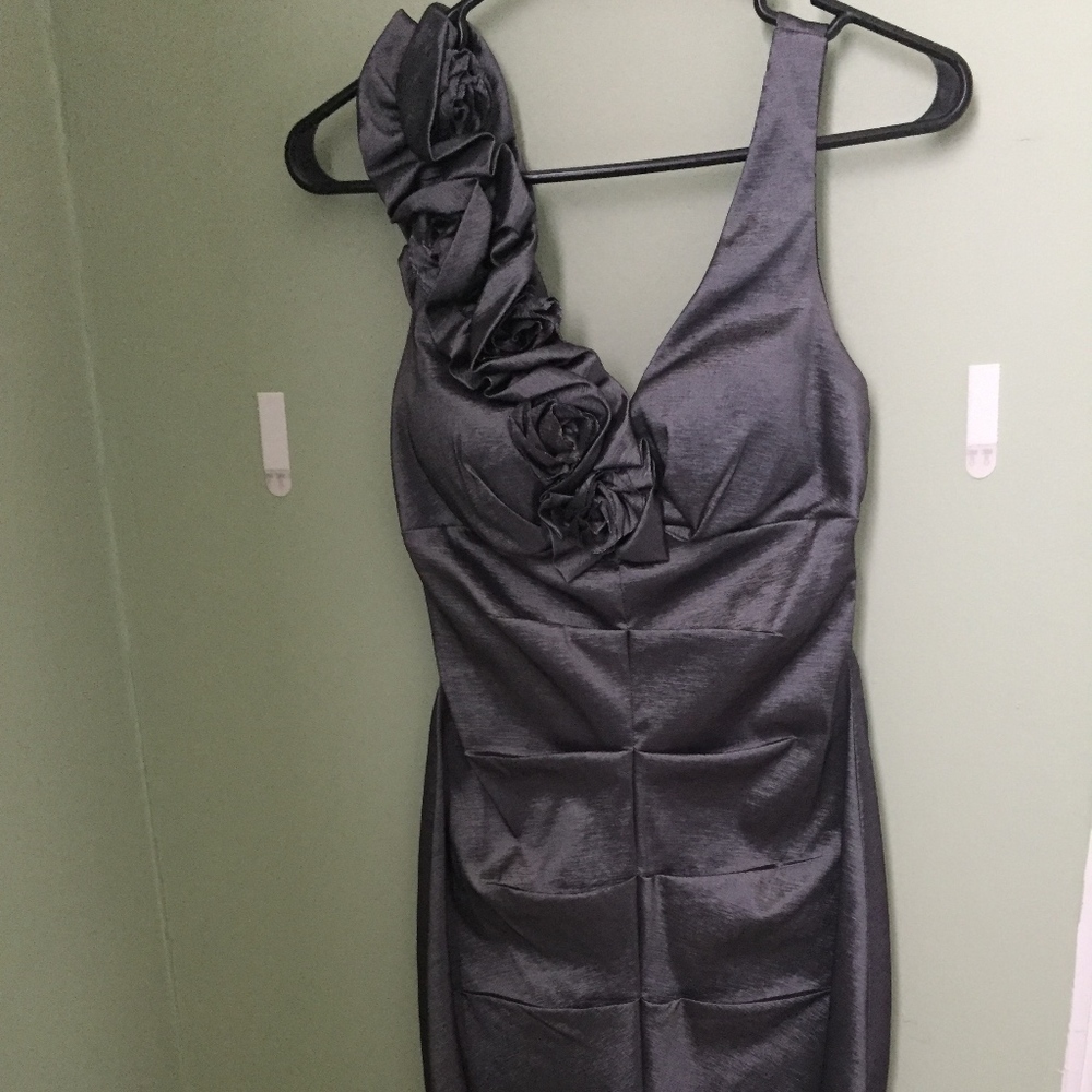 Gray Cocktail Dress